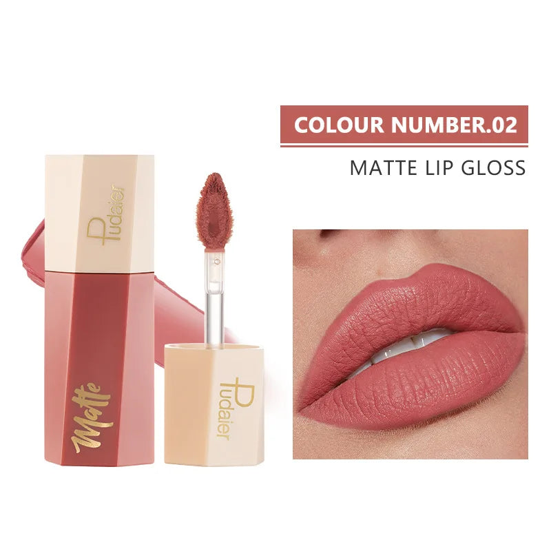 5 Colors Matte Waterproof Velvet Nude Lipstick